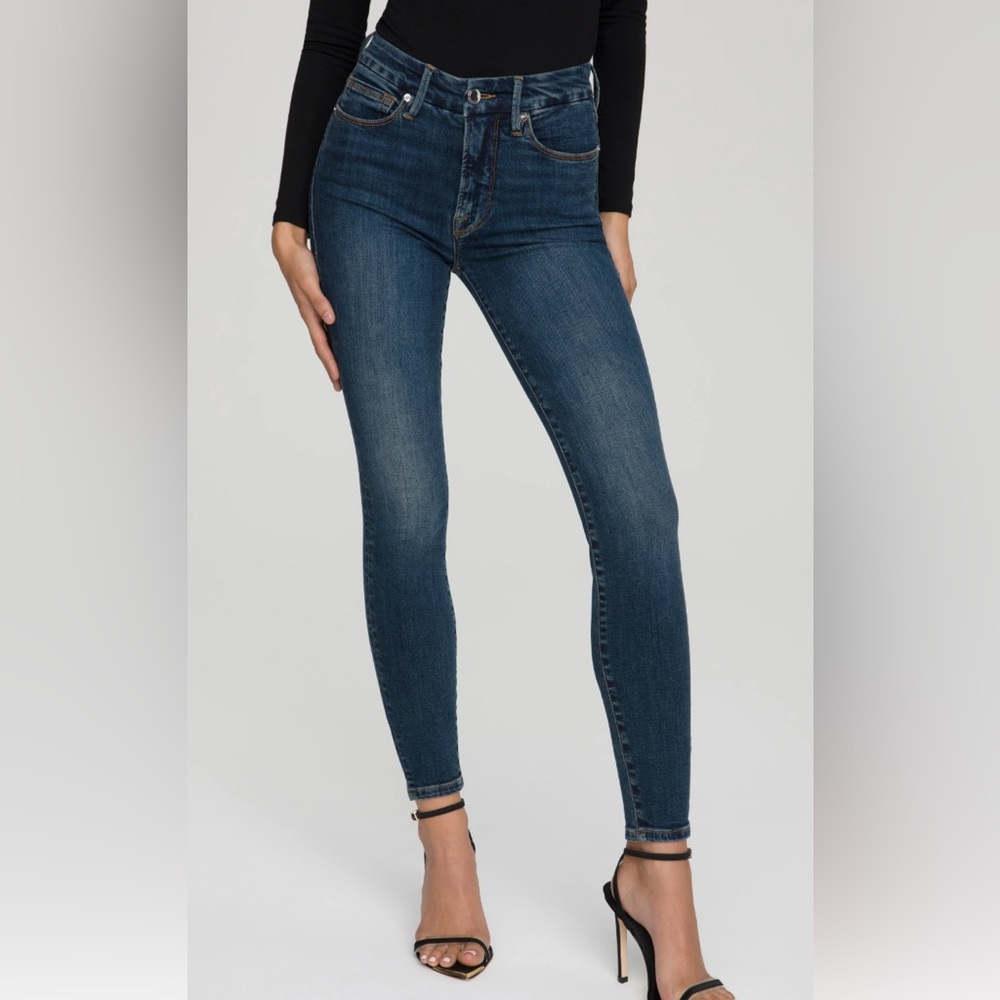 Good American Dark Blue Skinny Jeans